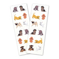 Micro Puppies Vintage Inspired Stickers