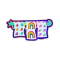 Fairydust Sparkle Vinyl Sticker Rolls Sticker, Stationery, Rainbow, Waterproof