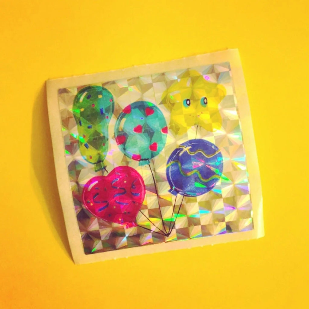 Vintage Great 7 Balloons Sticker Mod