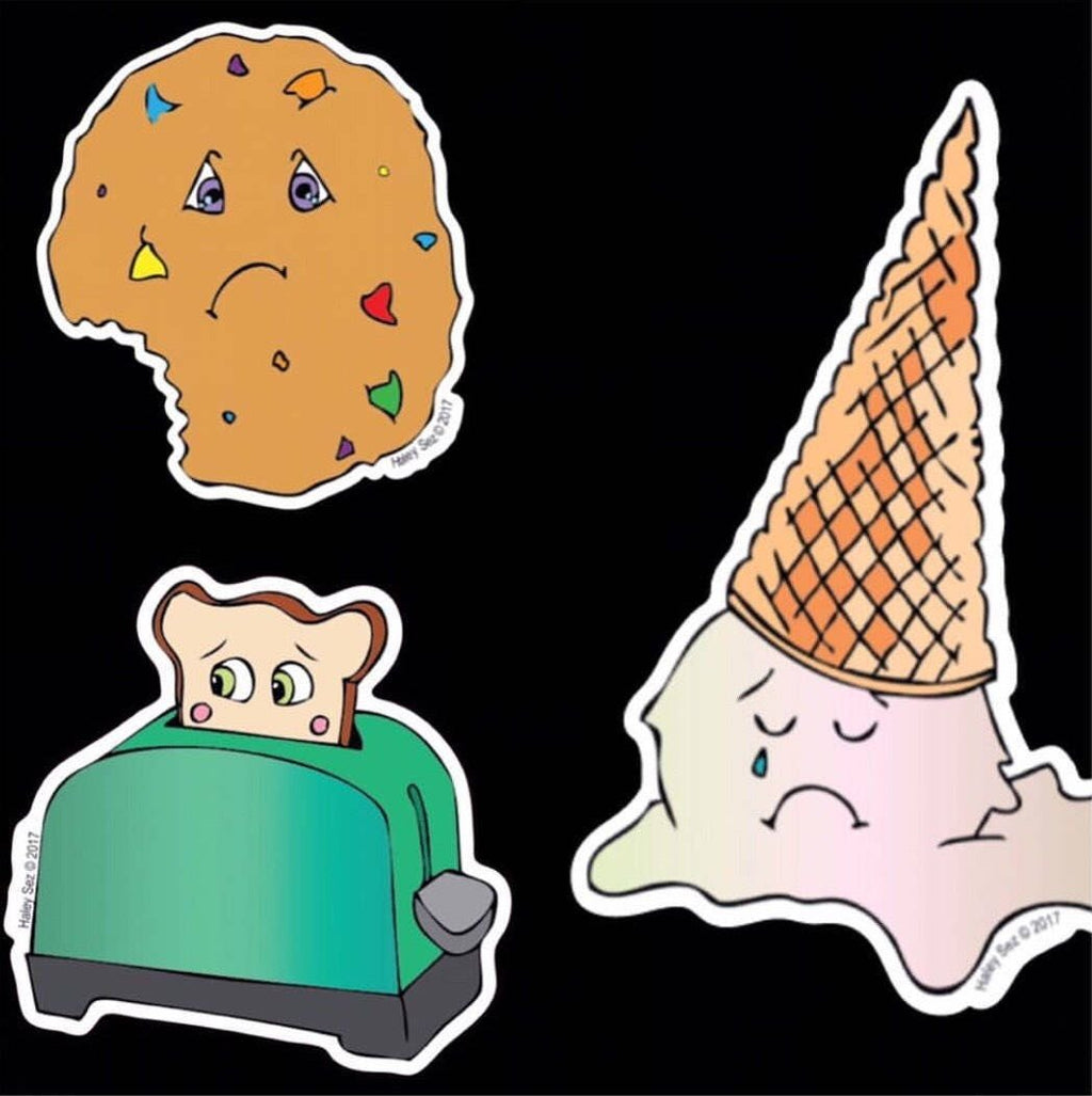 Melancholy Munchies Sticker Pack
