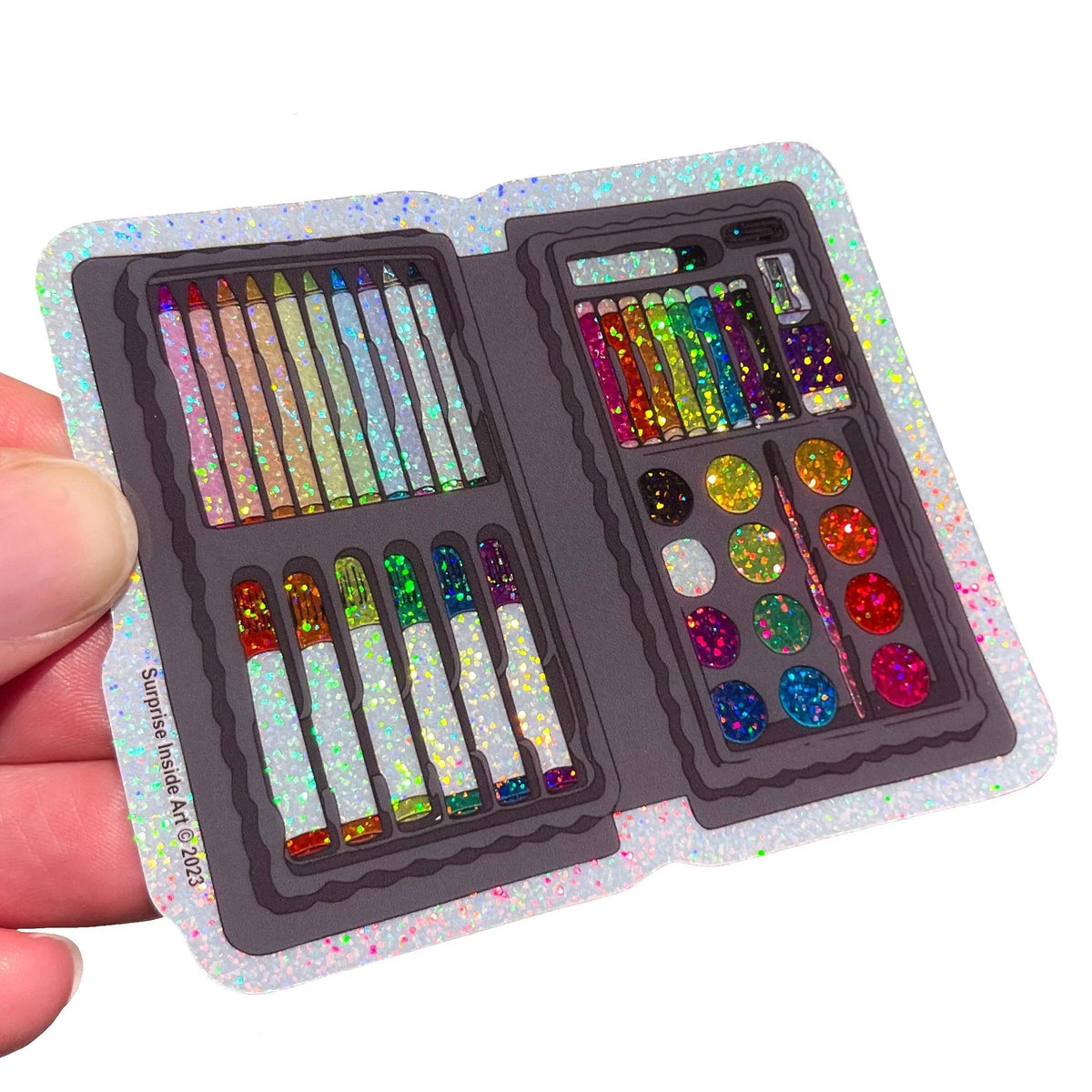 Fairydust Sparkle Vinyl Art Supplies Kit Sticker, Waterproof