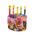 Birthday Cake Collage, 5x7 Metallic Photo Print