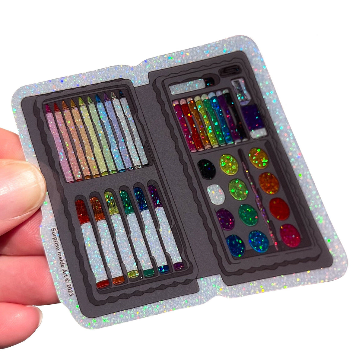Fairydust Sparkle Vinyl Art Supplies Kit Sticker, Waterproof