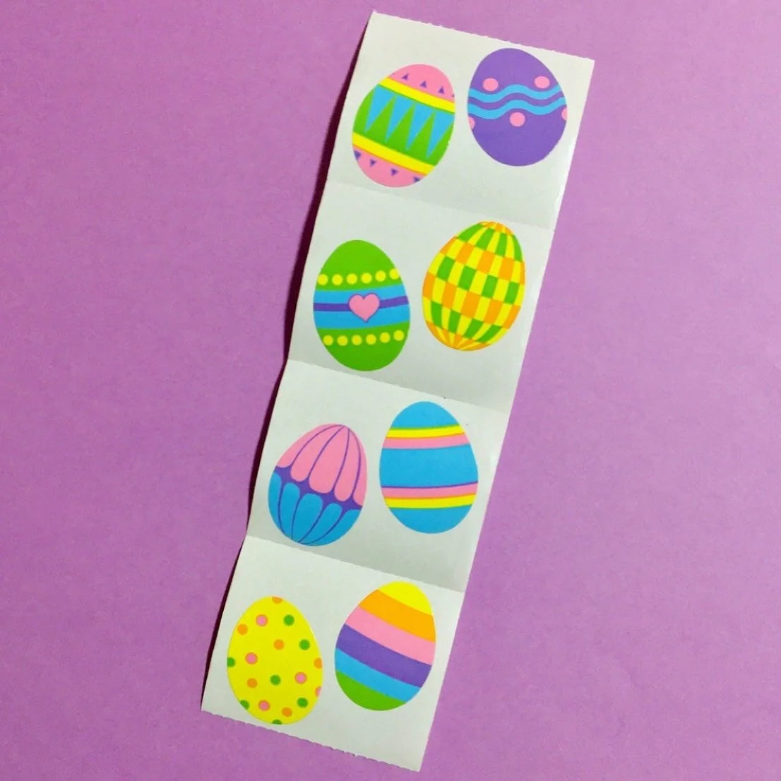 Vintage Mrs. Grossman's Easter Egg Stickers