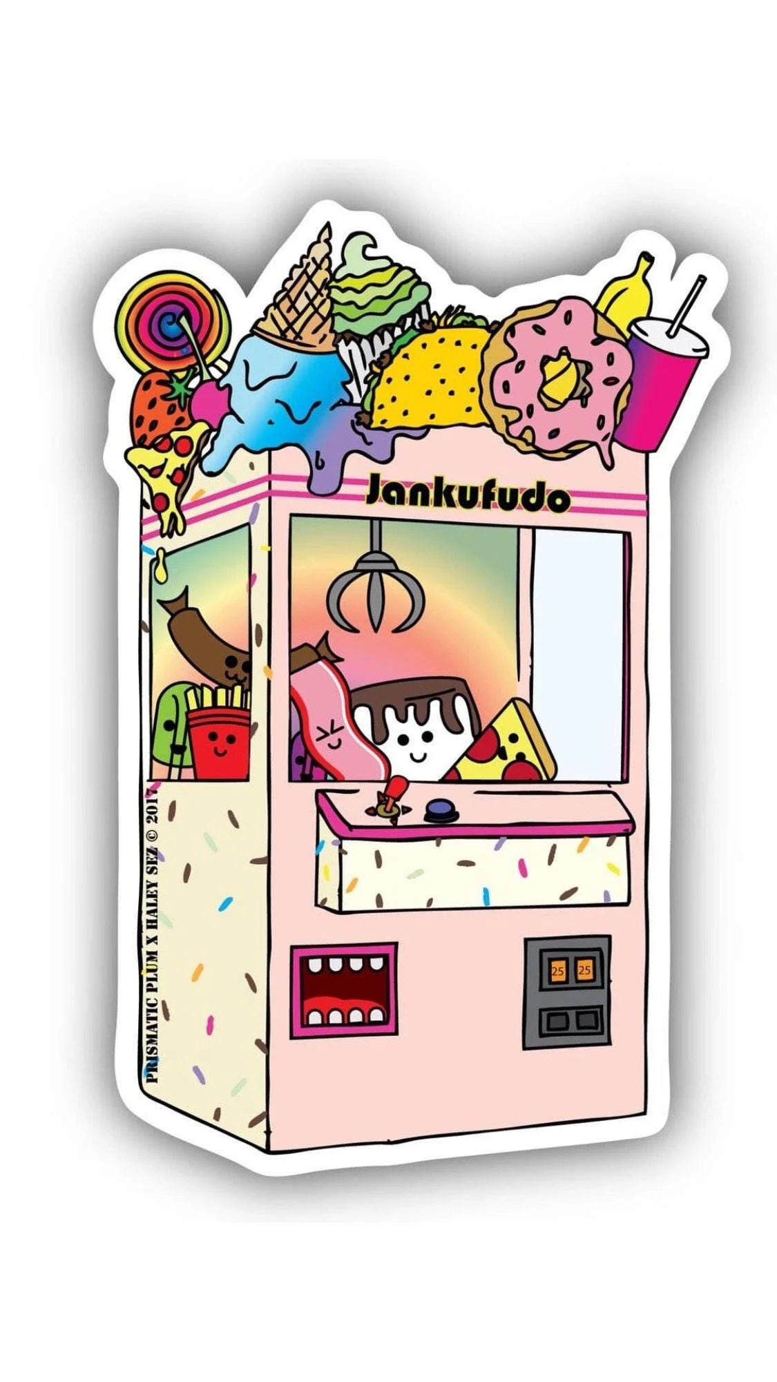 Jankufudo Claw Machine Sticker